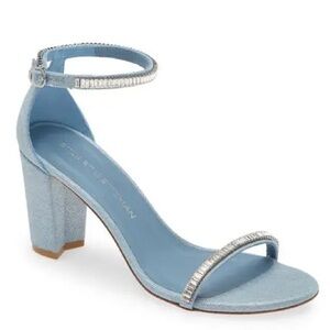 Stuart Weitzman Nearlynude Stefanie Sandal Size 5.5